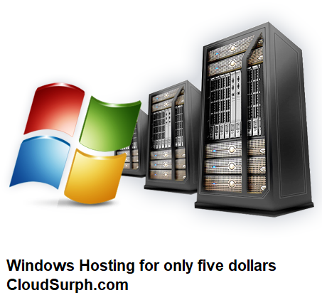 Windows Hosting for only five dollars