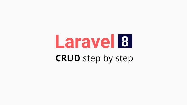 Laravel 8 crud step by step