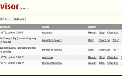 Linux: how to manage tasks using supervisor