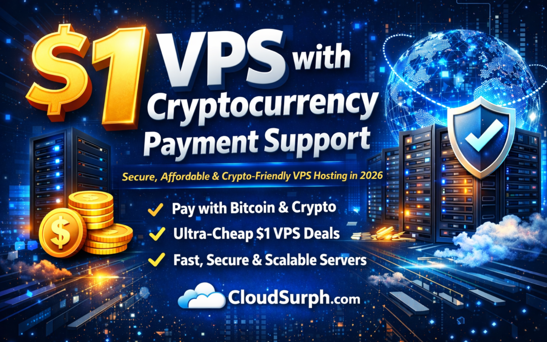 Best $1 VPS with Cryptocurrency Payment Support