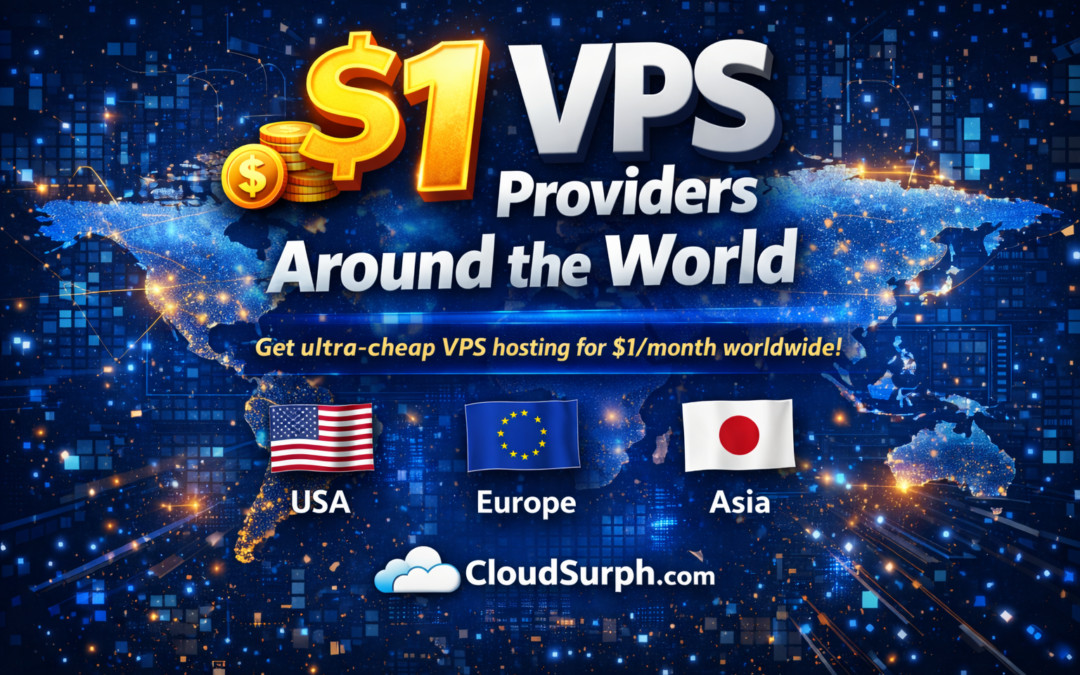Best $1 VPS Providers Around the World